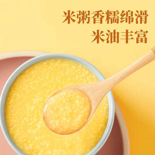 周大黑美味可口真空包装小米500克*3袋装 香糯绵软 米油丰富 商品图1