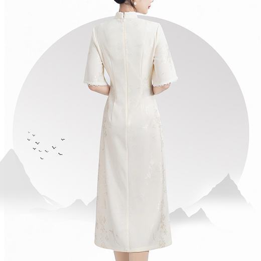 新中式旗袍改良年轻款日常小清新气质小个子夏KK2327 商品图3