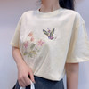 【T恤】蝶舞生平T恤  米色 商品缩略图3