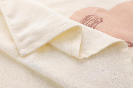 拉比-浴巾毛巾（常年）H4小熊浴巾140*70浅杏(PH) 商品图1