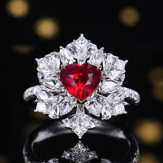 1.52ct 6.85g 红宝石戒指吊坠 商品图1