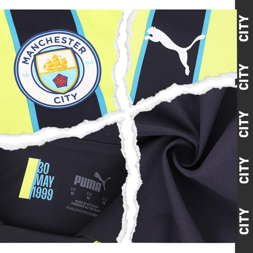 小李子PUMA彪马24/25赛季曼城客场球员版比赛球衣成人男778614 02 商品图2