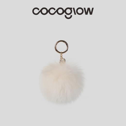 cocoglow 限定款爱心小号托特包【送狐狸毛球+爱心亚克力挂件】 商品图3