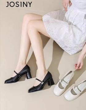 卓诗尼女鞋  玛丽珍341N16093
