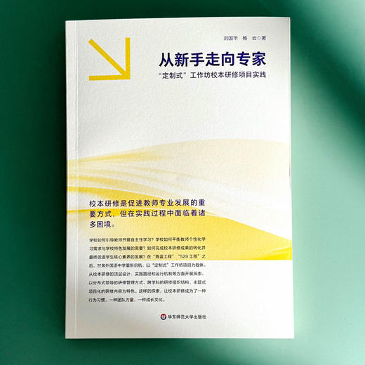 从新手走向专家 “定制式”工作坊校本研修项目实践 刘国华 商品图1