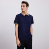 【棉质POLO领T恤衫】24年春夏新品男士时尚商务休闲藏青上衣 商品缩略图1