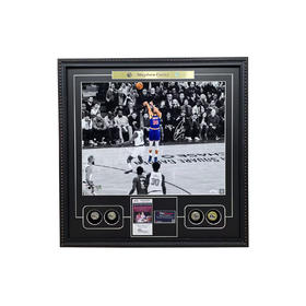 收藏系列 库里 历史三分王瞬间 20寸 亲笔签名照片