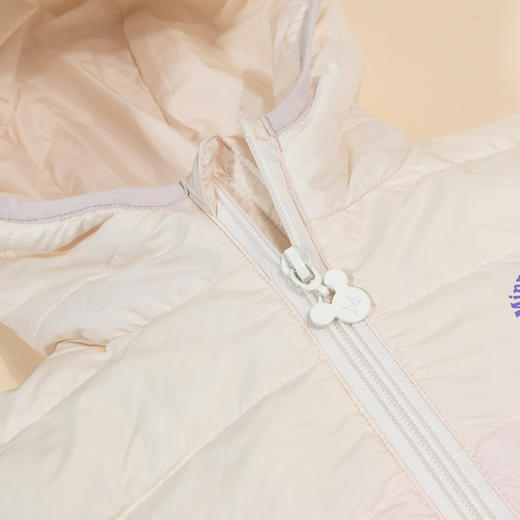 迪士尼童装羽绒服2024冬季新款儿童白鸭绒女中大童外套ZD4DS005 商品图8