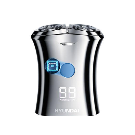 【情人节好礼！礼盒装送手提袋】男士小蛮腰剃须刀 电动刮胡刀 迷你旅行便携式 新款胡须刀送礼 送父亲送男朋友送老公-QQ 商品图3