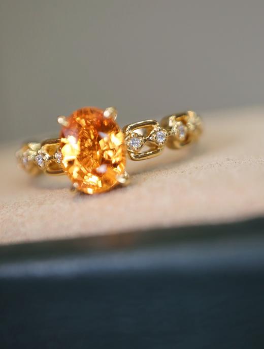 1.45ct 芬达石戒指 商品图1