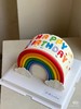 【臻品系列】---半翻糖拱形蛋糕【彩虹】 商品缩略图1