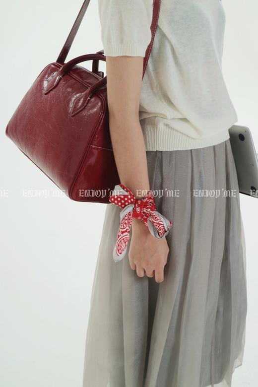 【门店同款】ENJOY秋季less is more网纱百褶长裙 158852078 商品图4