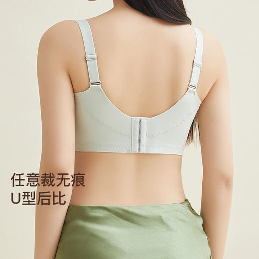 【第二件 0 元｜ 满2件 5 折】【C杯单件】【秀黛】优雅花影记忆圈薄杯文胸L6110008C【门店同款】 商品图4