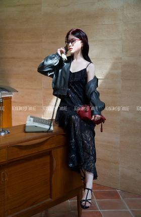 【门店同款】ENJOY秋季时光回廊琉光层层荷叶裙 158946648