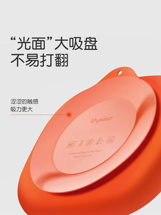 世喜液态硅胶餐盘（胡桃棕） 商品图1