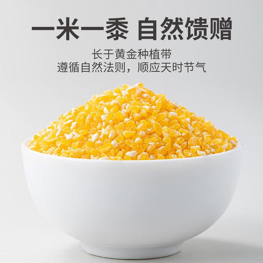 方家铺子  有机玉米糁450g/米砖 商品图1