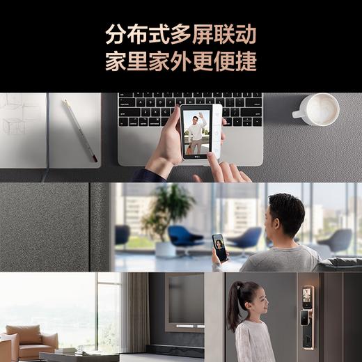 【门店同款】TCL掌静脉真3D人脸识别双摄分布式猫眼4.5寸屏智能门锁X10R 全新升级 商品图5