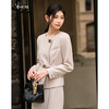 剩S/L/XL/M/XXL 米思阳2026春季新款职业短外套女高级感修身气质女神范上衣3154 商品缩略图0