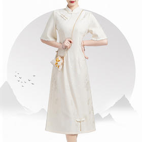新中式旗袍改良年轻款日常小清新气质小个子夏KK2327