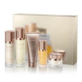 临期清仓！低至69！抗初老一套就够【瓷雅 臻萃时光轻颜套盒 】养出饱满水嫩富家千金肌~洗面奶+水+乳+精华+面霜，护肤套装5件套⏱️套盒效期到25年4月