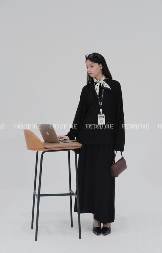 【门店同款】ENJOY秋季less is more百搭针织无袖上衣 158946120 商品图6