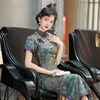 HQ-316高端旗袍新中式夏女2024新款日常复古改良国风连衣裙年轻气质长款 商品缩略图1