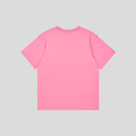 GOODBAI 樱桃表情slogan印花oversize短袖T恤 商品图4