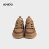 和诚行 2024秋冬新款真皮系带板鞋男鞋时尚百搭厚底休闲鞋1050132 商品缩略图2