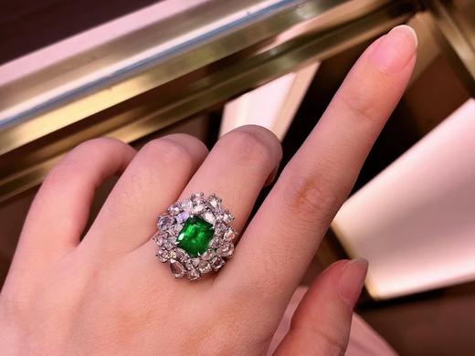 1.62ct 8.98g 祖母绿戒指吊坠 商品图4