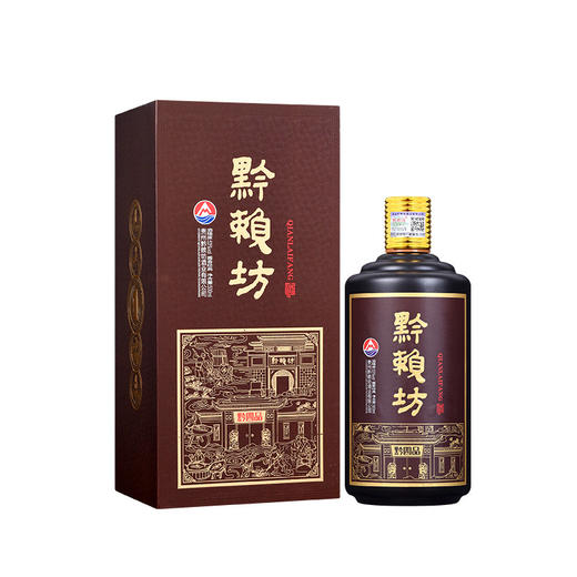 【中秋好礼！大师精酿酒，黔賴坊，黔四品】贵州黔四品 6瓶礼盒整箱装 茅台镇酱香型白酒 粮食酒 源自贵州的酱香陈年老酒 回味悠长 酒体醇厚-QQ 商品图3
