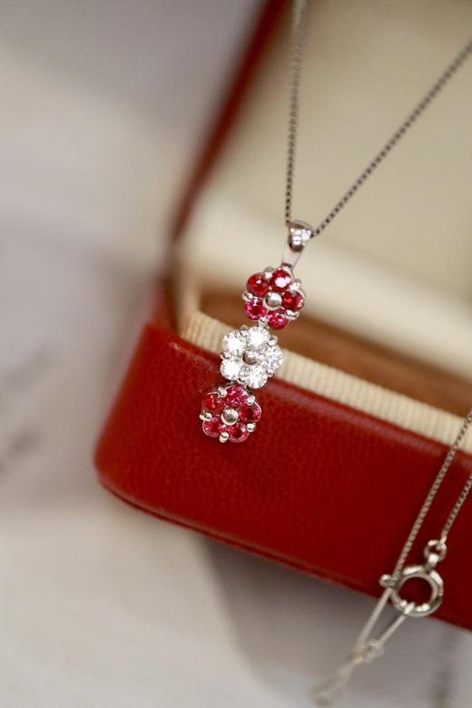 0.3ct 红宝石吊坠 商品图3