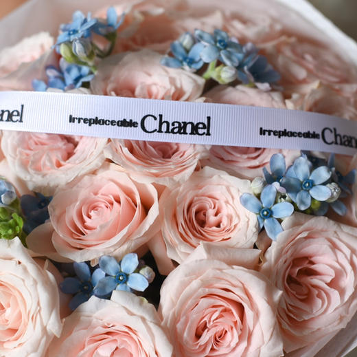 19枝双鱼座天秤座玫瑰蓝花束星花 商品图5