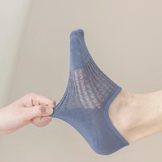 【35元10双，下单即赠冰袖一对】九行空调棉袜 | 莱卡橡胶防滑固定 镂空透气网眼 柔软舒适 男女款可选 商品图3