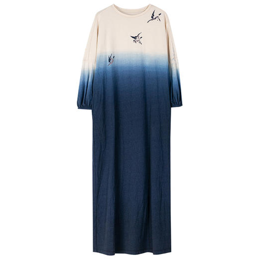 牧衣游原创吊染刺绣拼接连衣裙 限量福利款 语苏【不支持会员折】 商品图4