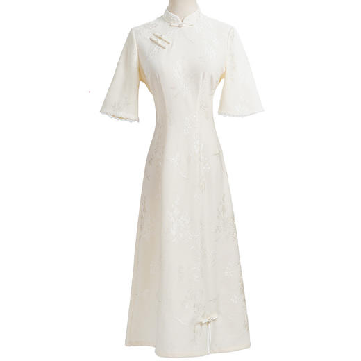 新中式旗袍改良年轻款日常小清新气质小个子夏KK2327 商品图4