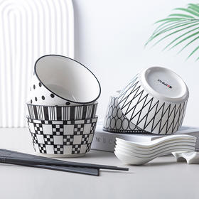 【菲米生活】时尚主义餐具套装（十五件套）  FM-CJ2403