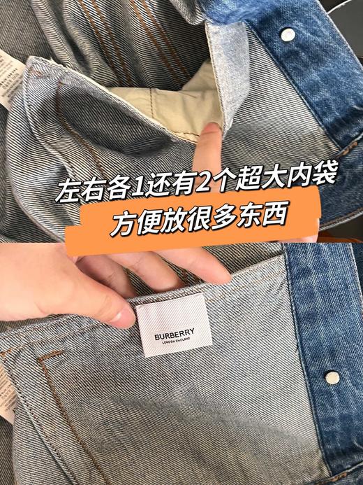 巴宝莉小鹿情侣款牛仔外套 商品图14