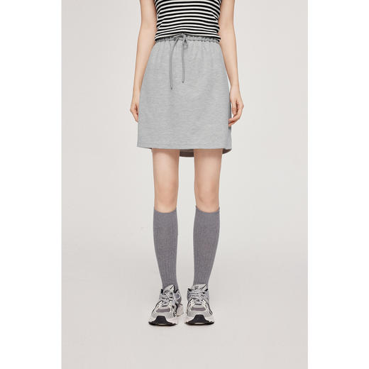 【严选】诗凡黎连帽拉链宽松休闲卫衣外套女2024秋新款miu风套装显瘦半裙SF8410551 商品图3