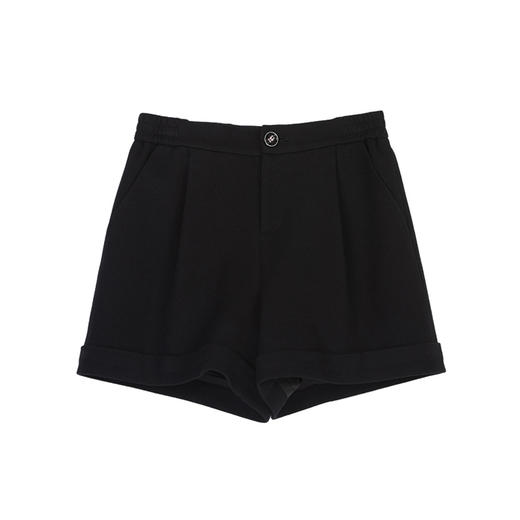 SKK3BD170诗梦女装黑色短裤 商品图4