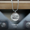 马登女装 复古可乐瓶盖925纯银项链小众挂饰嘻哈吊坠毛衣链男女潮 商品缩略图2