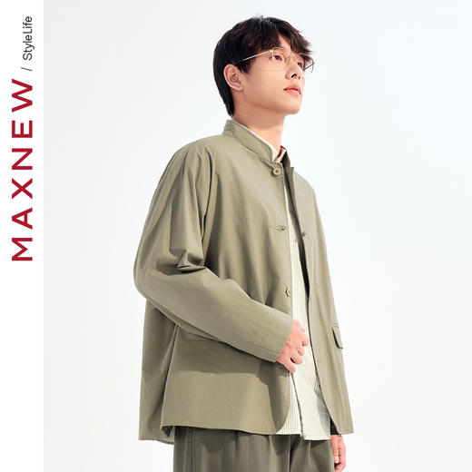 【衬衫】国风小立领衬衫外套1N3112306 商品图1