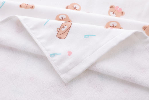 拉比-浴巾毛巾（常年）H4小熊浴巾140*70浅杏(PH) 商品图5