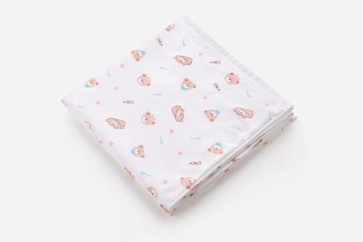 拉比-浴巾毛巾（常年）H4小熊浴巾140*70浅杏(PH) 商品图6