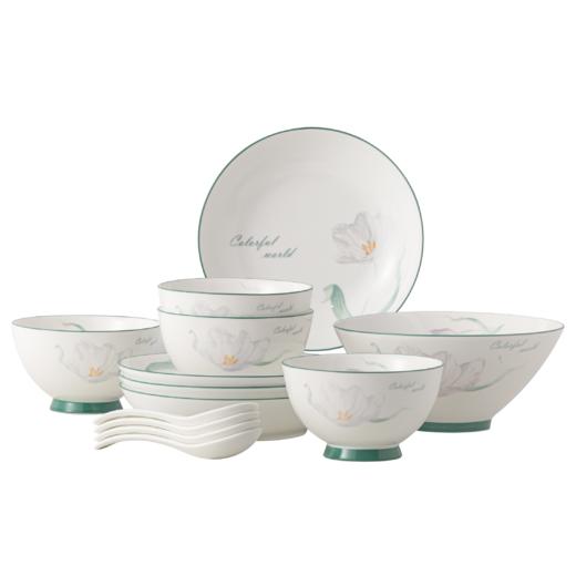 【菲米生活】花知梦逸餐具套装（十三件套）  FM-CJ2405 商品图5