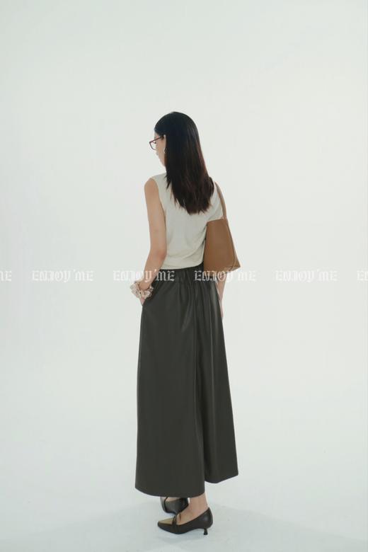 【门店同款】ENJOY秋季less is more斜扣V领针织衫 158892942 商品图4