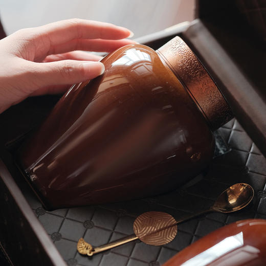 以礼相待【双瓷罐 咖色】188元一套/共2套 商品图1