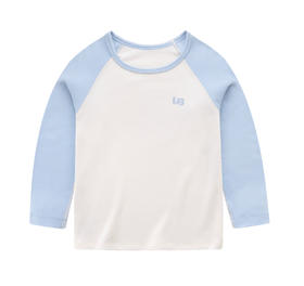 拉比-内衣类（常年）H4简约包边圆领服套装男蓝(PH)