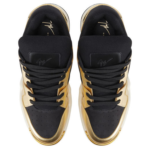 Giuseppe Zanotti 男士签名徽标低帮休闲运动鞋 混色 RM40038002 商品图3