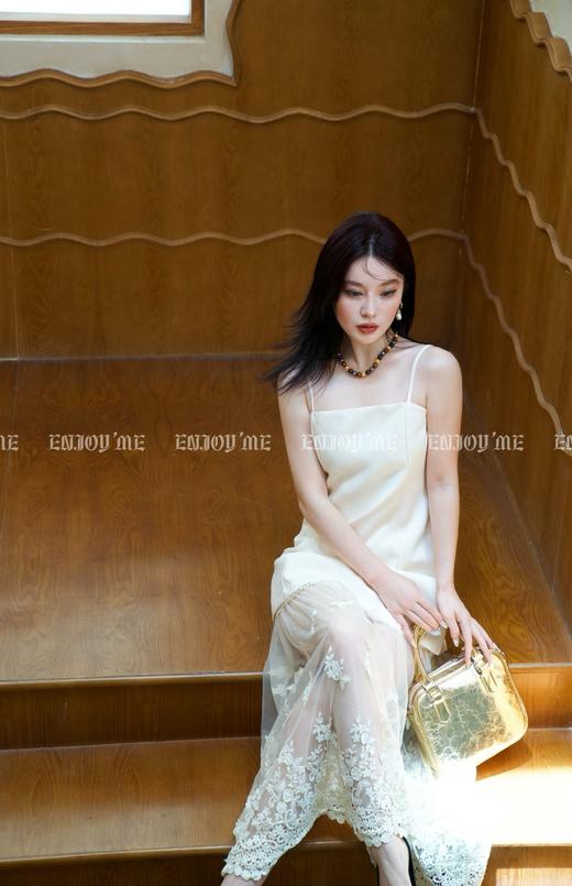 【门店同款】ENJOY秋季时光回廊立体刺绣拼接网纱裙 158946576 商品图5