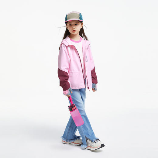 女童运动风拼色外套新款安奈儿童装实体店同款AG435533 商品图5